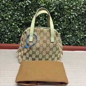 Gucci Mini GG Canvas Balthus Tofu Handbag